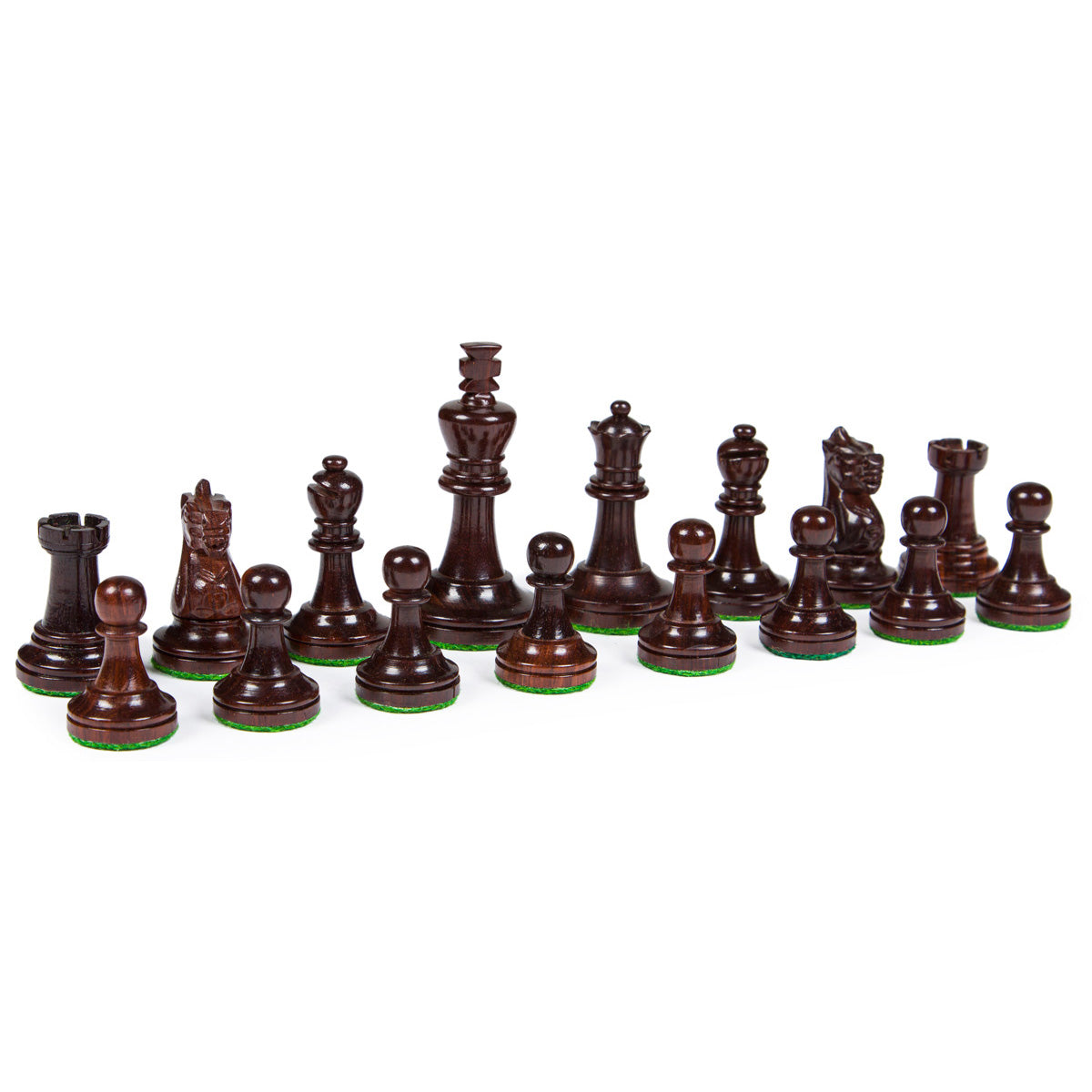 Classico Chess Pieces 7 cm, rosewood, weighted, Italy